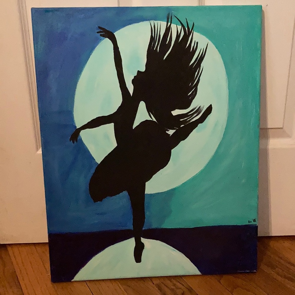 Ballerina Painting (canvas)